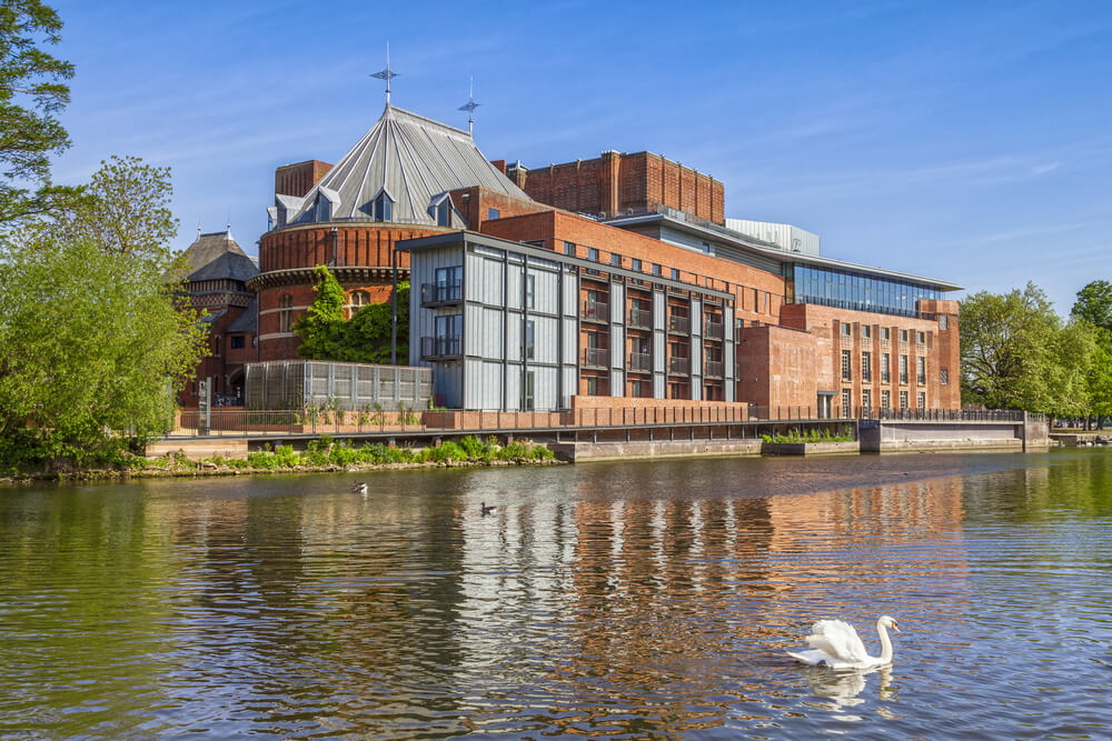 Royal Shakespeare’s Company Theatre on the banks of the river