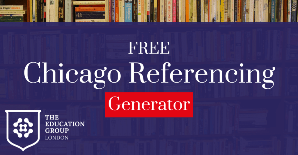free Chicago referencing generator