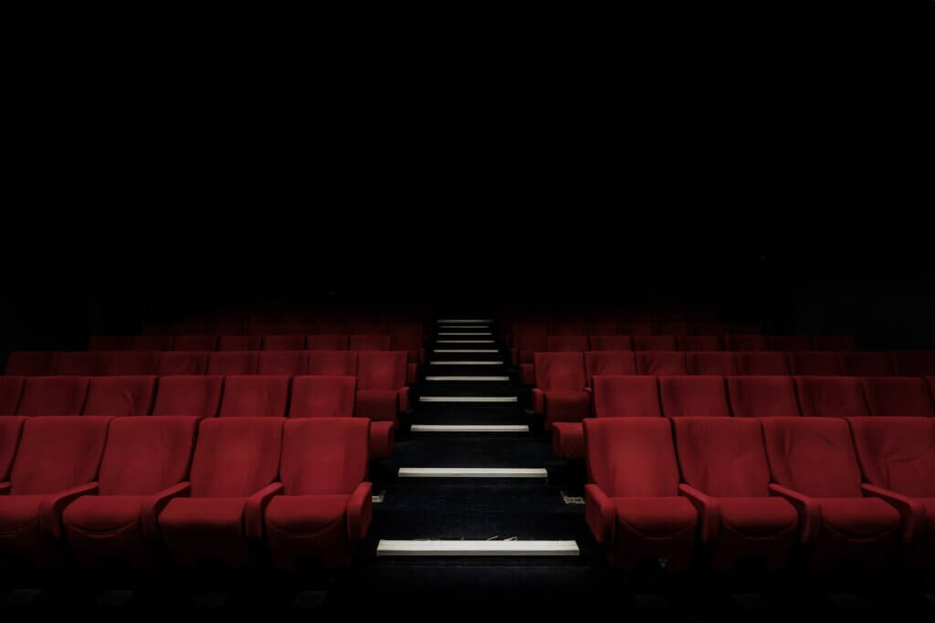 Cinema seats at one of the top 5 cinemas in East London